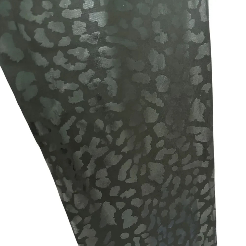 Designer Snake Print Athletic Leggings Workout Yoga Pants High Waist Compression - Picture 10 of 16